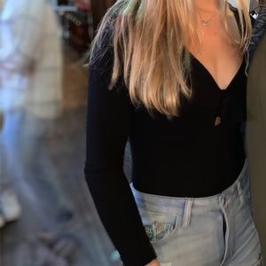 Cotton On Long Sleeve medium bodysuit